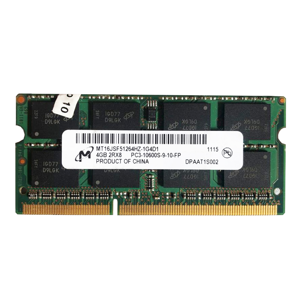 رم لپ تاپ Micron DDR3( PC3 ) 1333( 10600 ) 4GB