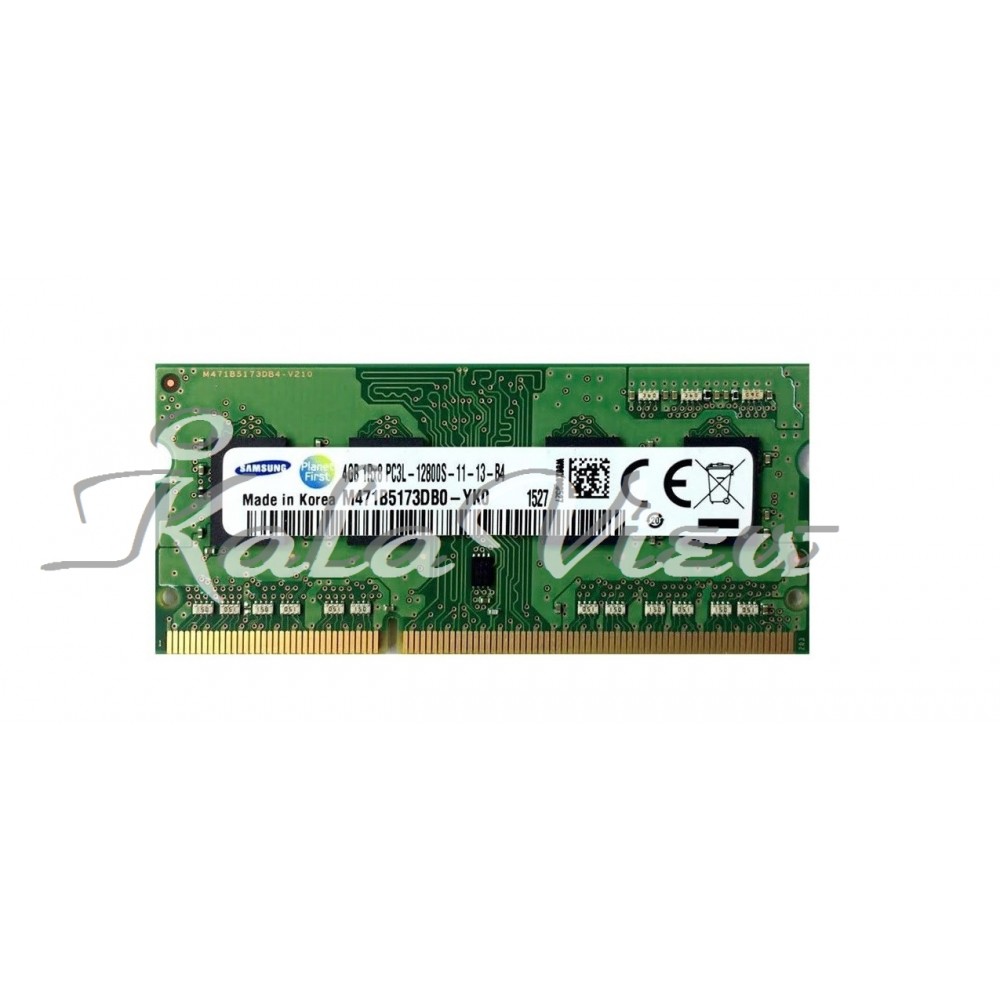 رم لپ تاپ  Samsung DDR3L( PC3L ) 1600( 12800 ) 4Gb