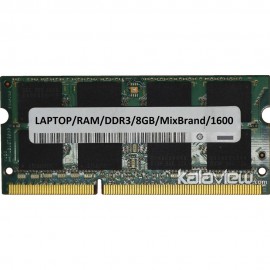 رم لپ تاپ میکس برند 8GB مدل DDR3 باس 1600MHZ/12800 بدون پک