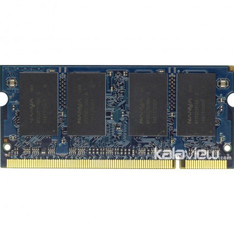 رم لپ تاپ نانیا 2GB مدل DDR2 باس 800MHZ/6400 سنگاپور NT2GT64U8HD0BN-AD (SG) تایمینگ CL6