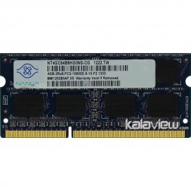 رم لپ تاپ نانیا 4GB مدل DDR3 باس 1333MHZ/10600 تایوان NT4GC64B8HG0NS-CG تایمینگ CL9