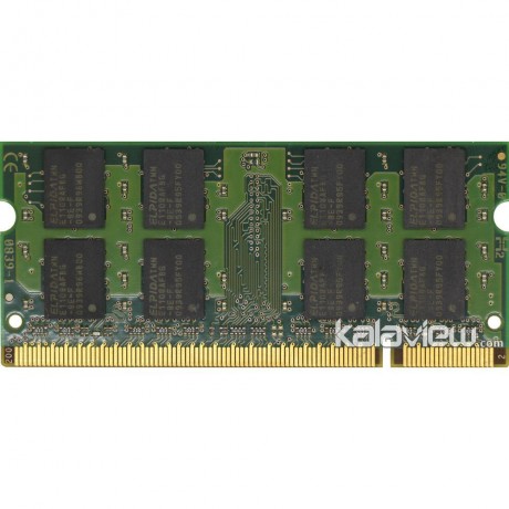 رم لپ تاپ کینگستون 2GB مدل DDR2 باس 667MHZ/5300 چین KVR667D2SO/2GR تایمینگ CL5
