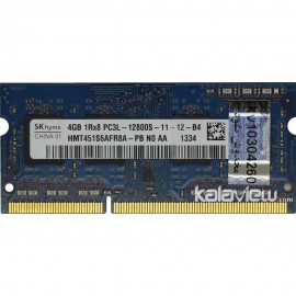 رم لپ تاپ اس کی هاینیکس 4GB مدل DDR3L باس 1600MHZ/12800 چین HMT451S6AFR8A-PB N0 AA 334 تایمینگ CL11