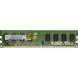 رم کامپیوتر هاینیکس 2GB مدل DDR2 باس 800MHZ/6400 کره HYMP125U64CP8-S6 AB تایمینگ CL6