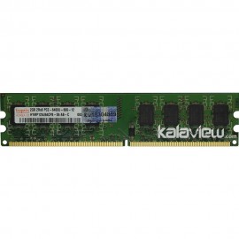 رم کامپیوتر هاینیکس 2GB مدل DDR2 باس 800MHZ/6400 کره HYMP125U64CP8-S6 AB-C تایمینگ CL5