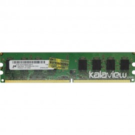 رم کامپیوتر میکرون 2GB مدل DDR2 باس 667MHZ/5300 چین MT16HTF25664AZ-667H1 تایمینگ CL5