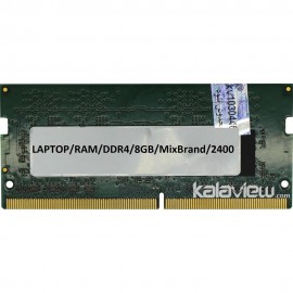 رم لپ تاپ میکس برند 8GB مدل DDR4 باس 2400MHZ/19200 بدون پک