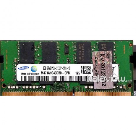 رم لپ تاپ سامسونگ 8GB مدل DDR4 باس 2133MHZ/17000 فیلیپین M471A1G43DB0-CPB تایمینگ CL15