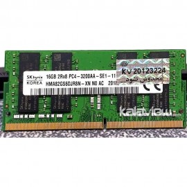 رم لپ تاپ اس کی هاینیکس 16GB مدل DDR4 باس 3200MHZ/25600 کره HMA82GS6DJR8N-XN N0 AC 018 تایمینگ CL22