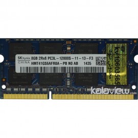 رم لپ تاپ اس کی هاینیکس 8GB مدل DDR3L باس 1600MHZ/12800 چین HMT41GS6AFR8A-PB N0 AB 435 تایمینگ CL11