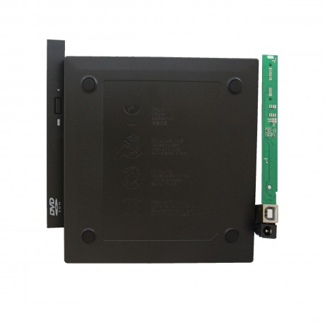 باکس دی وی دی اکسترنال لپ تاپ SATA 12.7MM ضخیم مشکی