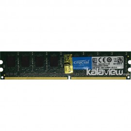 رم کامپیوتر میکرون 2GB مدل DDR2 باس 800MHZ/6400 آمریکا CT25664AA800.C16FMD تایمینگ CL6
