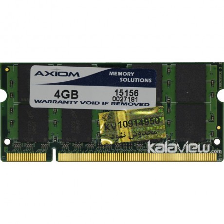 رم لپ تاپ اکسیوم 4GB مدل DDR2 باس 800MHZ/6400 چین تایمینگ CL6