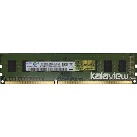 رم کامپیوتر سامسونگ 2GB مدل DDR3 باس 1600MHZ/12800 چین CN M378B5773DH0-CK0 1223 تایمینگ CL11