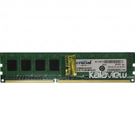 رم کامپیوتر کروشیال 2GB مدل DDR3 باس 1333MHZ/10600 چین CT25664BA1339.C8FER2 تایمینگ CL9