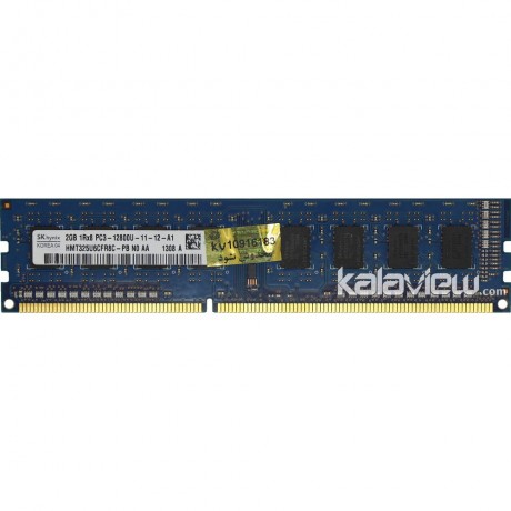رم کامپیوتر اس کی هاینیکس 2GB مدل DDR3 باس 1600MHZ/12800 کره HMT325U6CFR8C-PB N0 AA تایمینگ CL11