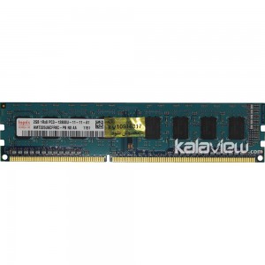 رم کامپیوتر هاینیکس 2GB مدل DDR3 باس 1600MHZ/12800 کره HMT325U6CFR8C-PB N0 AA 151 تایمینگ CL11