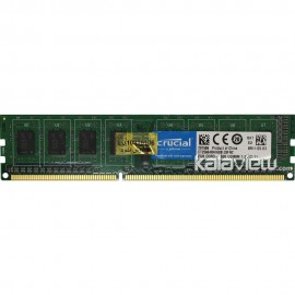 رم کامپیوتر کروشیال 2GB مدل DDR3 باس 1600MHZ/12800 چین CT25664BA160B.C8FN2 تایمینگ CL11