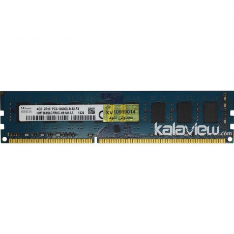 رم کامپیوتر اس کی هاینیکس 4GB مدل DDR3 باس 1333MHZ/10600 کره HMT351S6CFR8C-H9 تایمینگ CL9