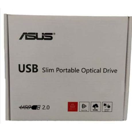 باکس دی وی دی اکسترنال لپ تاپ ایسوس SATA 12.7MM ضخیم مشکی براق