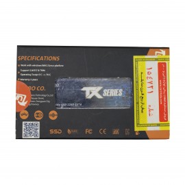 حافظه اس اس دی اینترنال توربو 128GB مدل TX SERIES NVME1.4 M.2 2280 PCIE G3X4 پارت نامبر TX-128