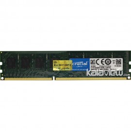 رم کامپیوتر کروشیال 4GB مدل DDR3L باس 1600MHZ/12800 چین CT51264BD160BJ.C8FPD تایمینگ CL11