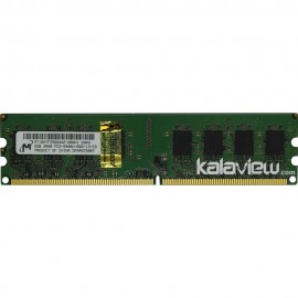 رم کامپیوتر میکرون 2GB مدل DDR2 باس 800MHZ/6400 چین MT16HTF25664AZ-800H1 تایمینگ CL6