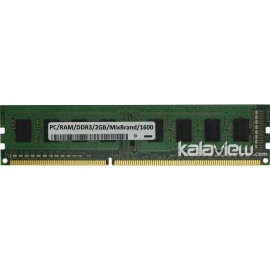 رم کامپیوتر میکس برند 2GB مدل DDR3 باس 1600MHZ/12800 بدون پک