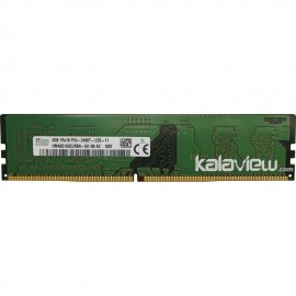 رم کامپیوتر اس کی هاینیکس 4GB مدل DDR4 باس 2400MHZ/19200 کره HMA851U6CJR6N-UH N0 AC تایمینگ CL17