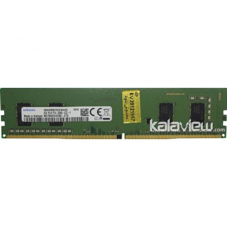 رم کامپیوتر سامسونگ 4GB مدل DDR4 باس 2666MHZ/21300 ویتنام VN M378A5244CB0-CTD تایمینگ CL19