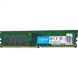 رم کامپیوتر کروشیال 16GB مدل DDR4 باس 2400MHZ/19200 مالزی CT16G4DFD824A.M16FE تایمینگ CL17