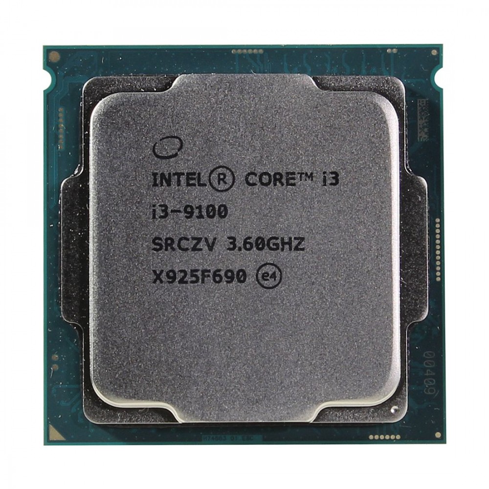 پردازنده مرکزی کامپیوتر اینتل CORE I3  نسل 9 ( 9th GEN ) مدل 9100 بدون پک