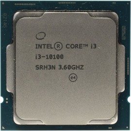 پردازنده مرکزی کامپیوتر اینتل CORE I3  نسل 10 ( 10th GEN ) مدل 10100 بدون پک