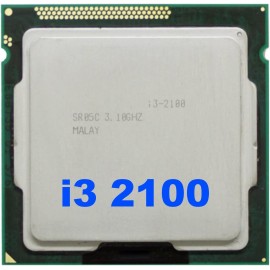 پردازنده مرکزی کامپیوتر اینتل CORE I3  نسل 2 ( 2nd GEN ) مدل 2100 بدون پک