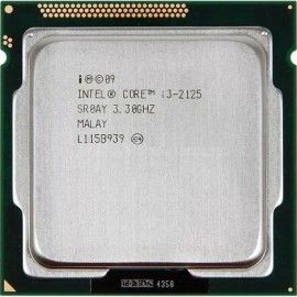 پردازنده مرکزی کامپیوتر اینتل CORE I3  نسل 2 ( 2nd GEN ) مدل 2125 بدون پک