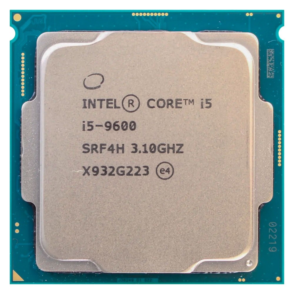 پردازنده مرکزی کامپیوتر اینتل CORE I5  نسل 9 ( 9th GEN ) مدل 9600 بدون پک