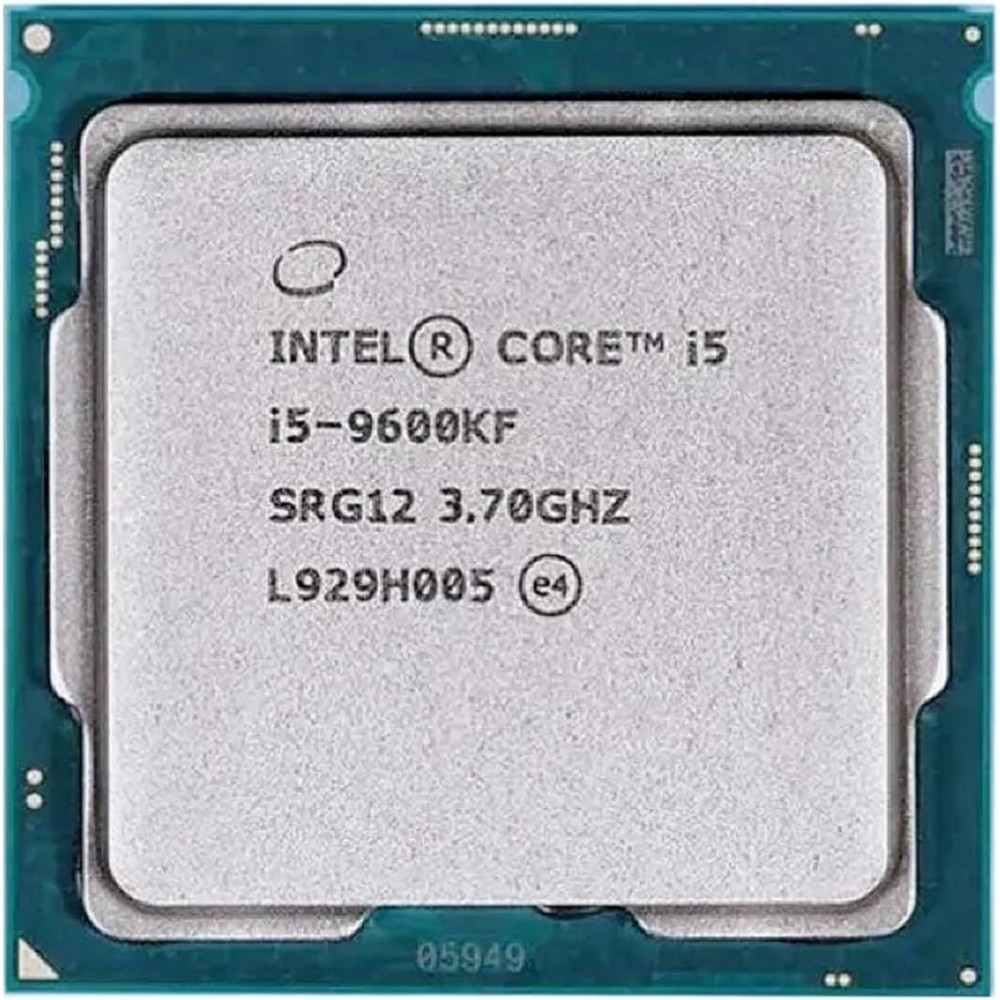 پردازنده مرکزی کامپیوتر اینتل CORE I5  نسل 9 ( 9th GEN ) مدل 9600KF بدون پک