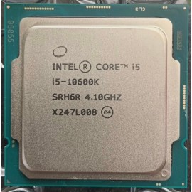 پردازنده مرکزی کامپیوتر اینتل CORE I5  نسل 10 ( 10th GEN ) مدل 10600K بدون پک