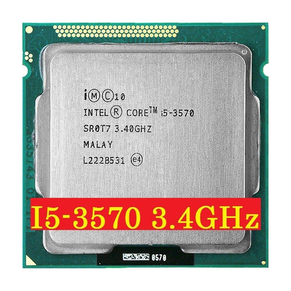 پردازنده مرکزی کامپیوتر اینتل CORE I5  نسل 3 ( 3rd GEN ) مدل 3570 بدون پک