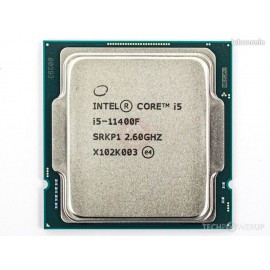 پردازنده مرکزی کامپیوتر اینتل CORE I5  نسل 11 ( 11th GEN ) مدل 11400F بدون پک