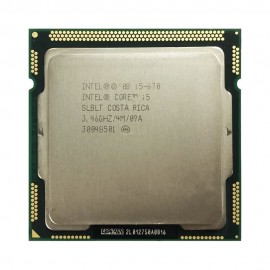 پردازنده مرکزی کامپیوتر اینتل مدل Core i5 670 بدون پک