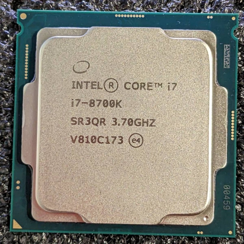 پردازنده مرکزی کامپیوتر اینتل CORE I7  نسل 8 ( 8th GEN ) مدل 8700K بدون پک