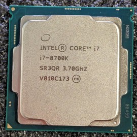 پردازنده مرکزی کامپیوتر اینتل CORE I7  نسل 8 ( 8th GEN ) مدل 8700K بدون پک