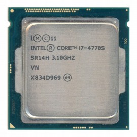 پردازنده مرکزی کامپیوتر اینتل CORE I7  نسل 4 ( 4th GEN ) مدل 4770S بدون پک