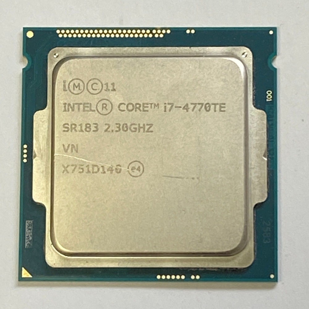 پردازنده مرکزی کامپیوتر اینتل CORE I7  نسل 4 ( 4th GEN ) مدل 4770TE بدون پک