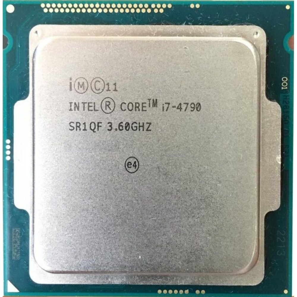 پردازنده مرکزی کامپیوتر اینتل CORE I7  نسل 4 ( 4th GEN ) مدل 4790 بدون پک