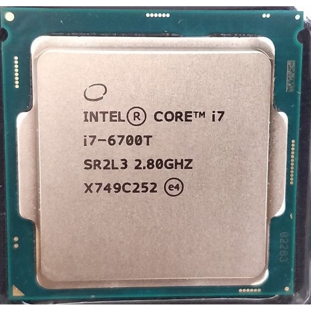 پردازنده مرکزی کامپیوتر اینتل CORE I7  نسل 6 ( 6th GEN ) مدل 6700T بدون پک