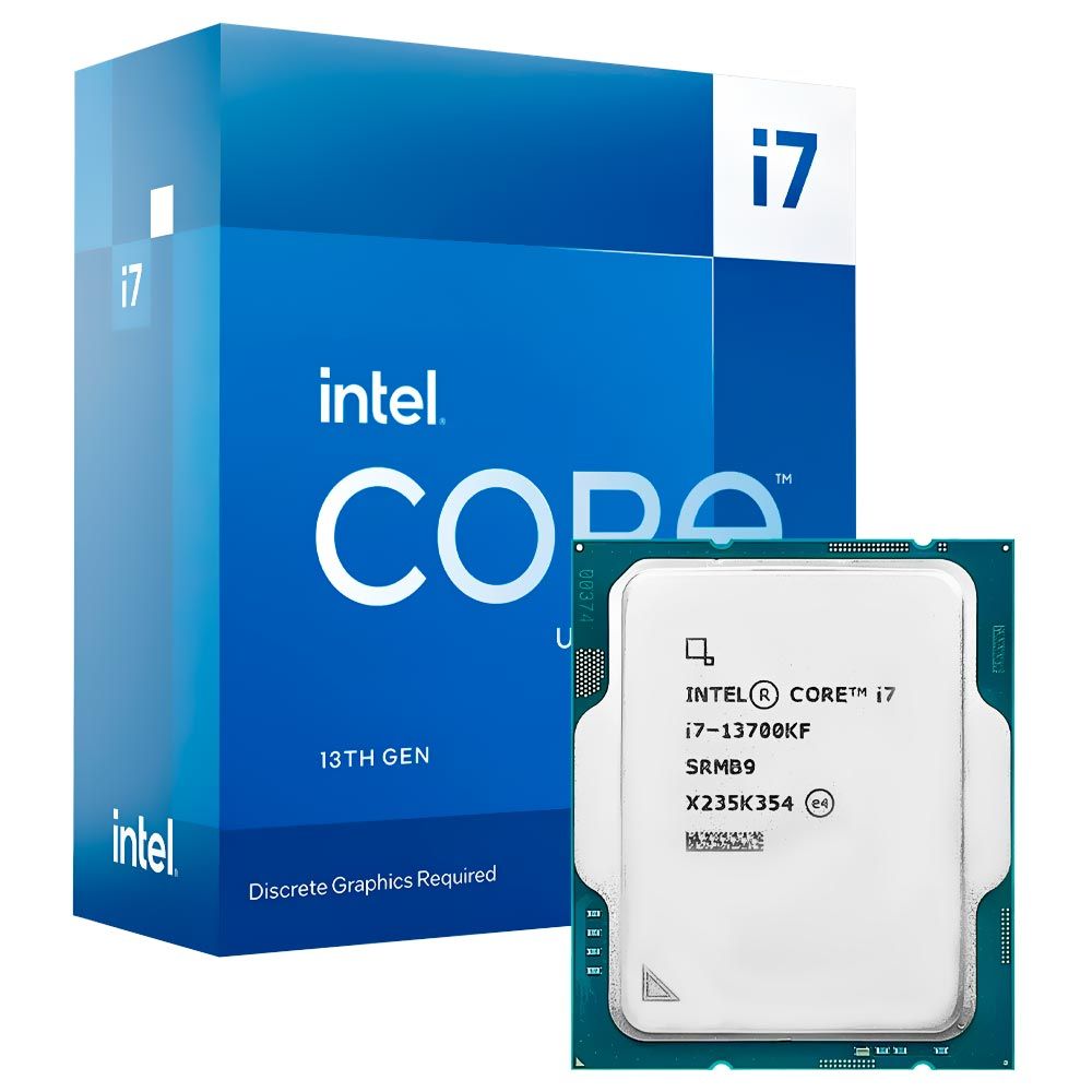 پردازنده مرکزی کامپیوتر اینتل مدل RAPTOR LAKE CORE I7 13700KF BOX با جعبه