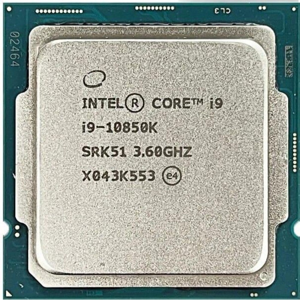 پردازنده مرکزی کامپیوتر اینتل CORE I9  نسل 10 ( 10th GEN ) مدل 10850K بدون پک