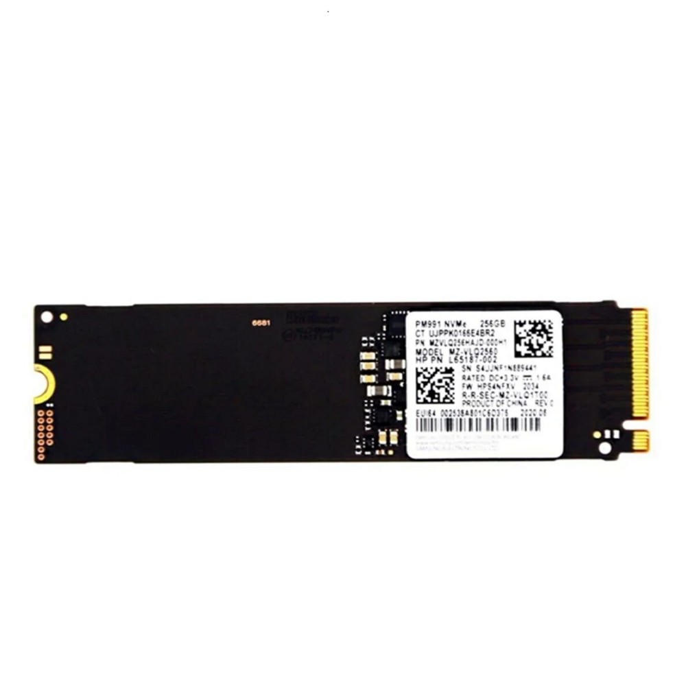 حافظه اس اس دی اینترنال سامسونگ 256GB مدل PM991 NVME M.2 2280 PCIE GEN 3X4 پارت نامبر PM991 NVME (MZ-VLQ2560)
